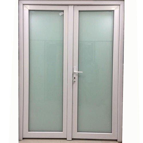 Silver Corrosion Resistant And Scratch Resistant Plain Sliding Lever Handle Door