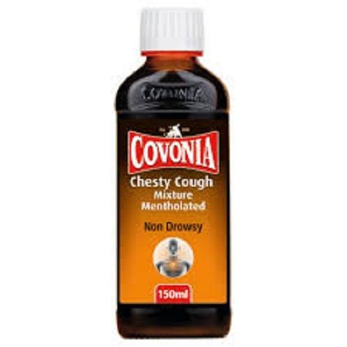 Cough Mixture Syrup - Mentholated 150ml For Adults
