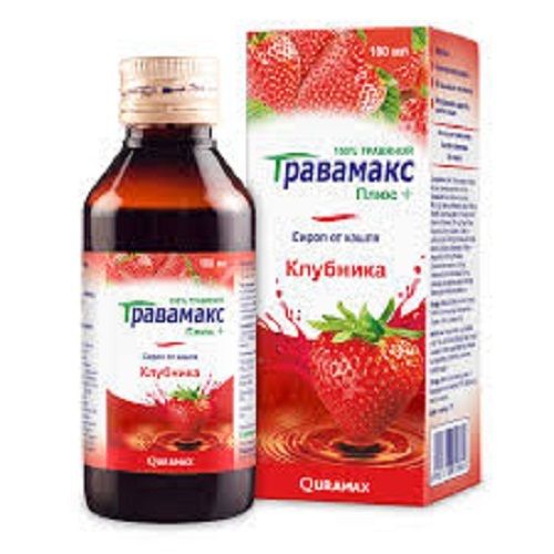 Cough Syrup, Strawberry Flavour For Adults 100ml