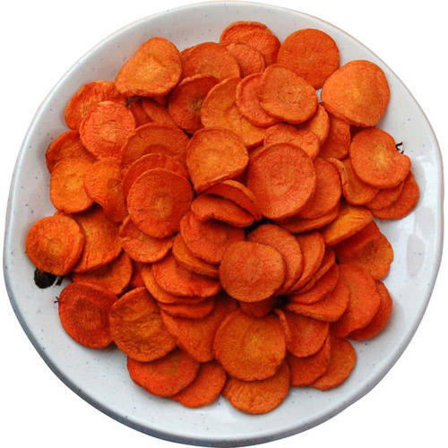 Crispy Delicious Yummy And Tasty Salted Round Shape Vacuum Fried Carrot Chips