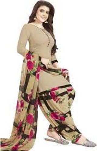 महिलाओं के लिए प्रिंटेड और शॉर्ट स्लीव कॉटन सूट