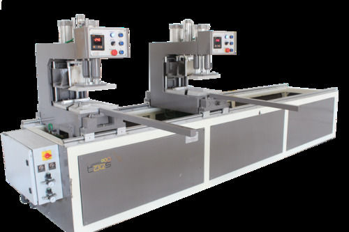 Pvc Pnematic Single Operation Double Head Welding Machines Afridi Xen 