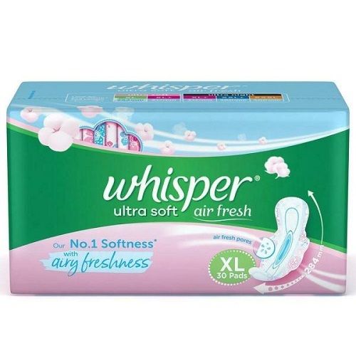 White Skin Friendly And Anti Wrinkle Extra Large Ultra Soft Women Sanitary Pads