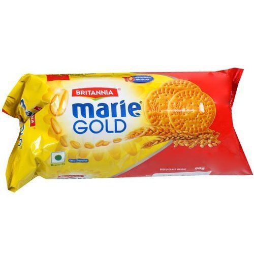 Teatime Snack Delicious Crunchy Sweet Crispy Mineral Britannia Marie Gold Biscuit 