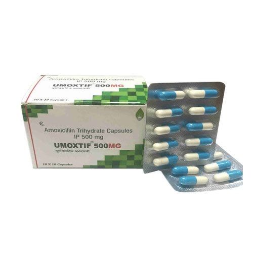 Umoxtif Tablet 500 Mg Amoxicillin Trihydrate Capsules.