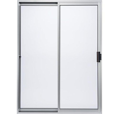 Silver Weather And Scratch Resistant Stainless Steel Aluminum Glass Door For Home 