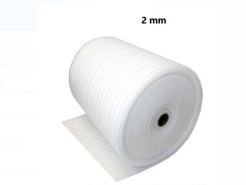 Plain White Epe Foam Rollfor Cover Machine To Protecting Damage, Thickness 2Mm 