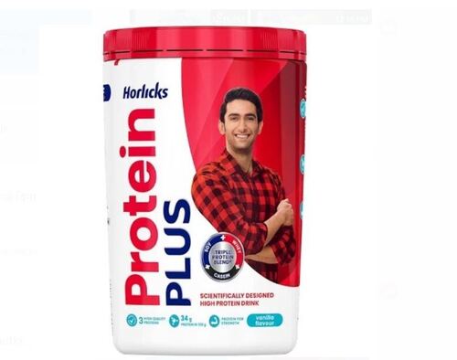 400G Horlicks Protein Plus Powder, Packaging Type Bottle With 6 Months Shelf Life Dosage Form: Powder