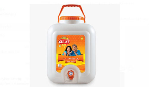 99% Pure And Fresh Gulab Refined Cottonseed Oil For Cooking Use, 5 Liter Packaging Size 