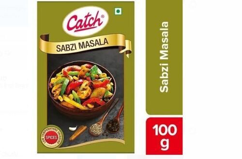 Brown Catch Sabzi Masala For Cooking With Packaging Size 100G And 6 Months Shelf Life