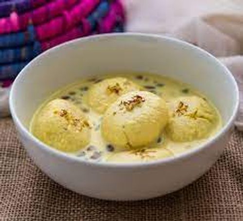 Creamy Dreamy Dessert High In Calcium Protein Rasmalai  Carbohydrate: 10 Grams (G)