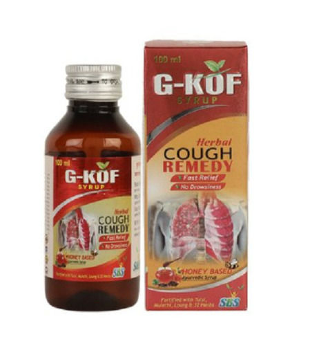 G-Kof Honey Syrup For Dry And Wet Cough