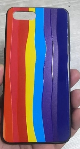 Light Weight And Elegant Look Scratch Resistant Multi Color Mobile Back Cover - Rubber Material, Compact Size | Foldable, Impact-Resistant, Trendy Design