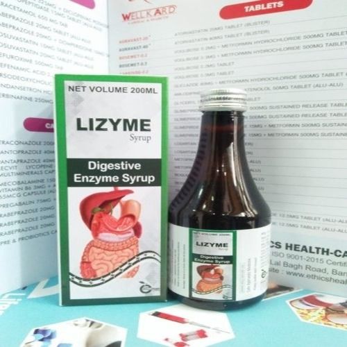 Lizyme Digestive Enzyme Syrup 200 Ml