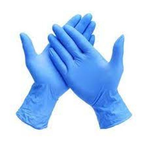 Maximum Protection Soft Disposable And Recyclable Blue Pvc Nitrile Gloves 