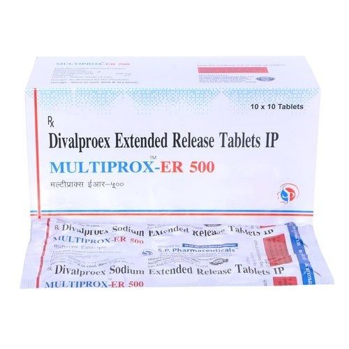 Multiprox Er500 Divalproex Extended Release Tablets 500mg 