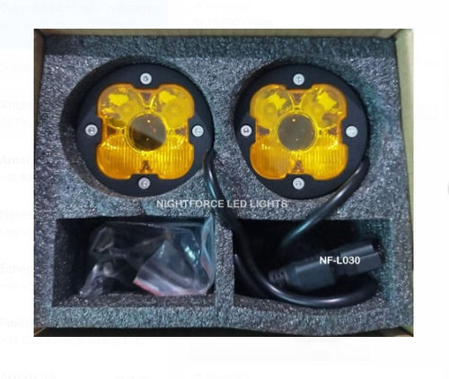 Night Force High Power Auxiliary Lamps For Bikes, Waterproof, Power 40 Watt Color Temperature: 3700 Kelvin (K)