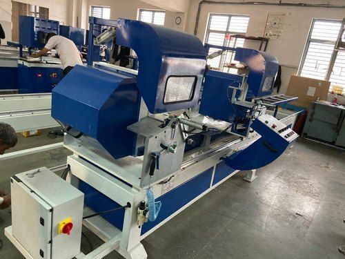 Semi Automatic Electric Upvc Double Head Cutting Machine