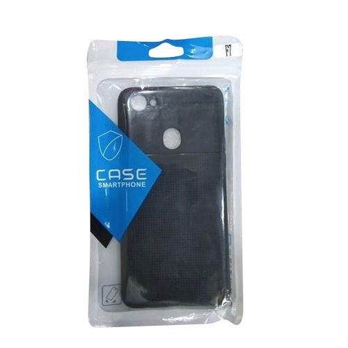 Sturdy Black Mobile Cover - Plastic Body, Lightweight Design, Unique Pattern | Scratch Resistant, Easy Installation, Foldable for On-The-Go