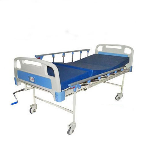 White  Bottom Rail Double Support Electric Semi Fowler Bed 