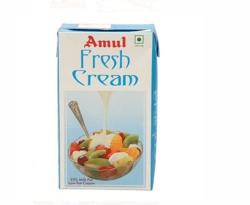 100 Percent Fresh Amul Fresh Cream For Making Ice-Creams, Packaging Size 1000 Ml