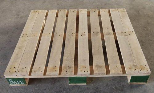 Brown 4 Way Cold Storage Wooden Pallet, Size: 1200Mm L X 1000Mm W