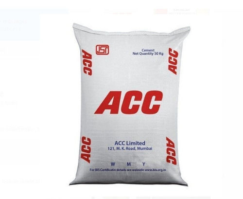 50 Kg Grey Acc Cement For Construction Use With Extra Rapid Hadening