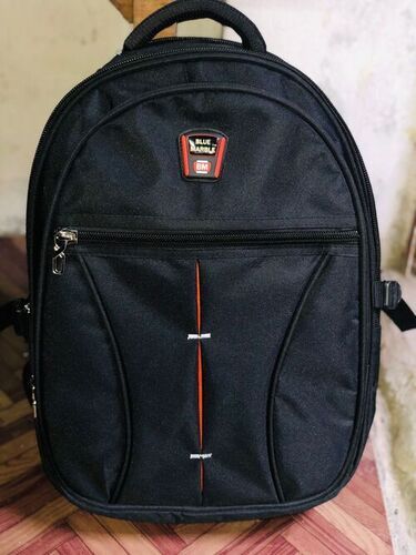 Black Color Waterproof And Comfortable Shoulder Strap Polyester Laptop Bag