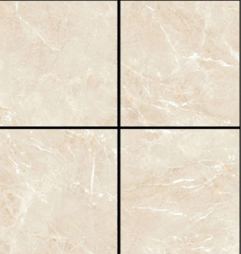 Cotton Cream Color Fine Finish Design Marble Floor Tiles For Home And Office Space 