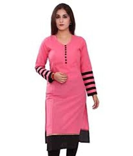 Light Pink Kurtis Bust Size  Inch In at Best Price in Surat  Oro  Lifestyle