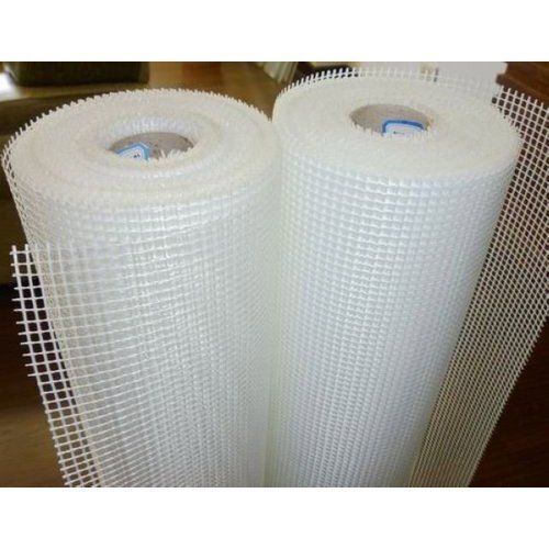 Knitted Fiberglass Mesh Fabric Roll With Width(Millimetre) : 20-2400Mm And White Color