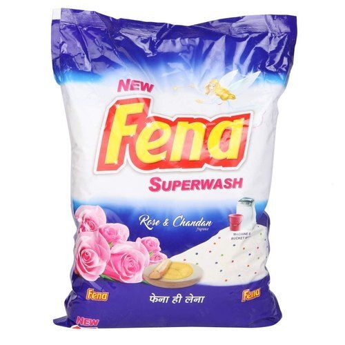 For Laundry Soft On Hand Rose And Chandan Fena Detergent Powder, 1 Kg 