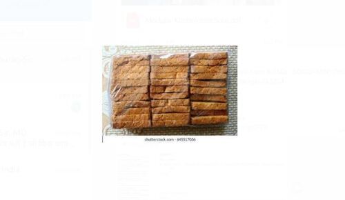 Fresh And Sweet Brown Rusk For Tea With Fiber With 1 Months Shelf Life Additional Ingredient: Granulated Wheat