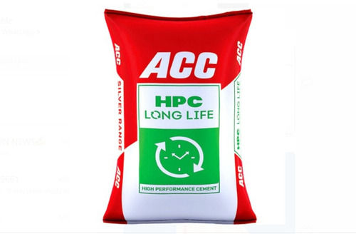 Grey Acc Hpc Long Life Cement 50 Kg For Construction Use With Moderate Heat