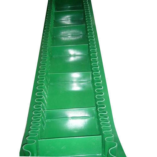 Heat Resistant Sidewall Cleated Flexible Conveyor Belt For Industrial Use Speed: High Km/S