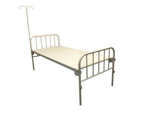 White Lighweight And High-Quality Healthcare Plain Hospital Bed ,Durable