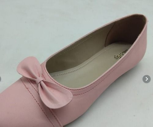 Pink Color Beautiful And Stylish Non Slip Round Ladies Sandal For Daily Use Heel Size: Flat