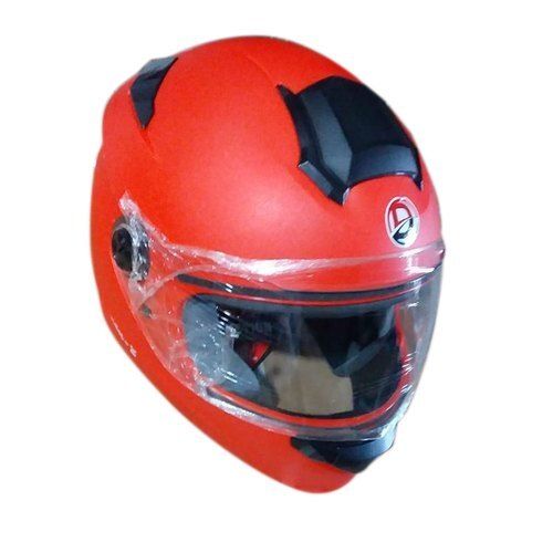 Red Color Comfortable Scratch Resistant And Protective Head Plastic Helmet 