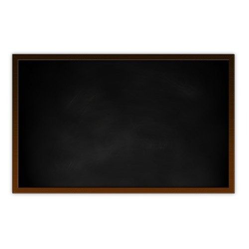 School Black Board With Length 300 Mm And Rectangular Shape And Resin Coated Use: For Stationery Use