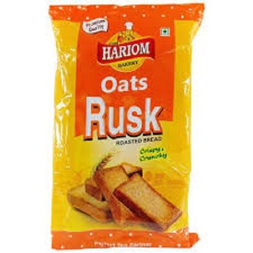 Piece 100 Percent Delicious And Crispy With Preservative Free Sweet Taste Hariom Oats Rusk