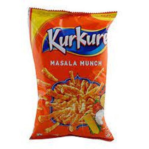 100% Vegetarian Spicy And Crunchy Namkeen Kurkure  Shelf Life: 3 Months