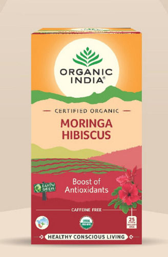 3 Month Shelf Life Dried Strong Taste Organic Moringa Hibiscus Tea