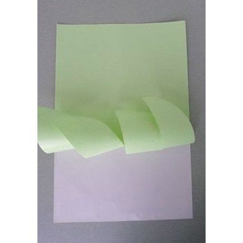 75-80 Gsm White Adhesive Single Side Plain, Art Card Paper