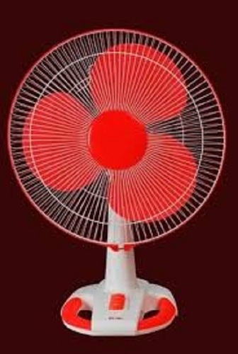 Durable Long Lasting Solid Strong 3 Blade Black Table Fan For Home And Office Blade Material: Plastic (Polypropylene).
