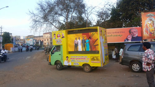 Multicolor LED Screen Mobile Van On Hire Service