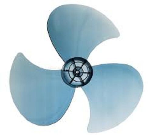 Sky Blue Colour Strong And Rigid Wall Mounted Dust Proof Three Fan Blades For Indoor Use 