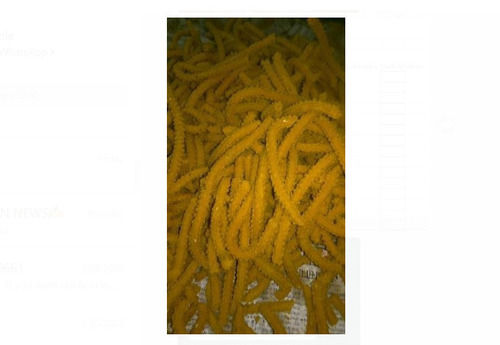 Yellow Color Salty Masala Moong Chakli 1 Kg For Snacks With 3 Months Shelf Life