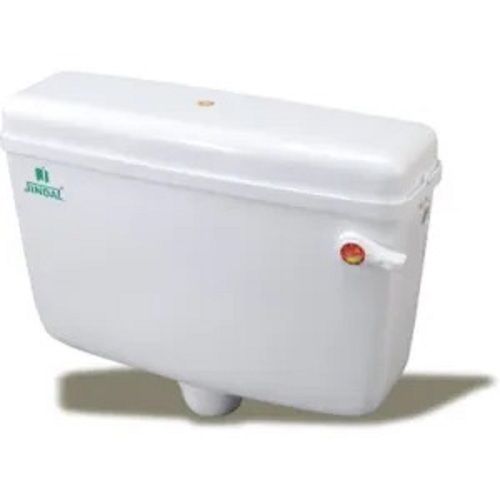 5 Liter Capacity Abs Plastics Material White Color Toilet Flush Tank For Toilets Installation Type: Deck Mounted