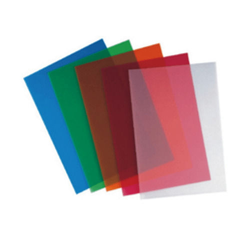 A4 Size Multicolor Plastic Wire Binding Sheets 