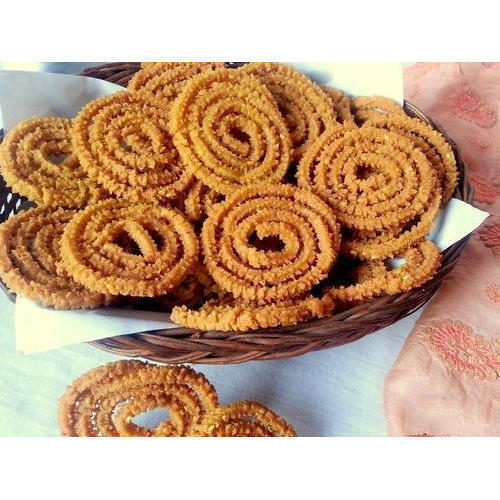 Crunchy Masala Healthy And Natural Proteins And Vitamin Rich Fresh Hygienic Butter Murukku Packaging: Bag